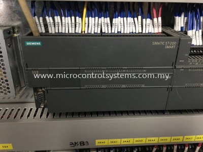 Trouble shooting Siemens S7 200 Smart PLC, upload, download, password, repair, supply and testing.