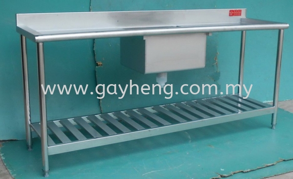 Stainless Steel 1 Bowl Sink ׸ֵϴ Sink Washing Kitchen Equipment Johor, Malaysia, Batu Pahat Supplier, Manufacturer, Supply, Supplies | Gayheng Stainless Steel Sdn Bhd
