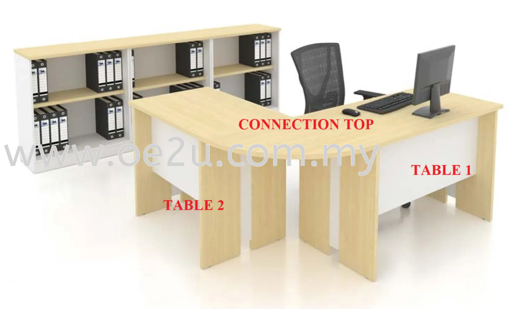 Executive L-Shape Table - SMALL (FM Series)