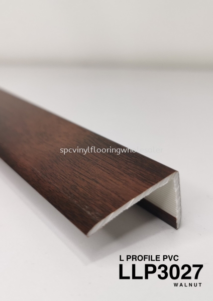 LLP3027 Walnut PVC L PROFILE PVC PROFILE PVC Malaysia, Penang Supplier, Suppliers, Supply, Supplies | GH SUCCESS (M) SDN BHD