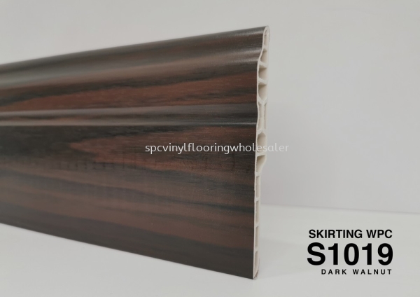 S1019 Dark Walnut WPC SKIRTING 100MM SKIRTING Malaysia, Penang Supplier, Suppliers, Supply, Supplies | GH SUCCESS (M) SDN BHD