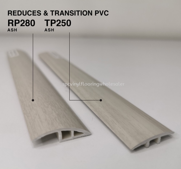 RP280 & TP250 Ash REDUCES & TRANSITION PVC PROFILE PVC Malaysia, Penang Supplier, Suppliers, Supply, Supplies | GH SUCCESS (M) SDN BHD