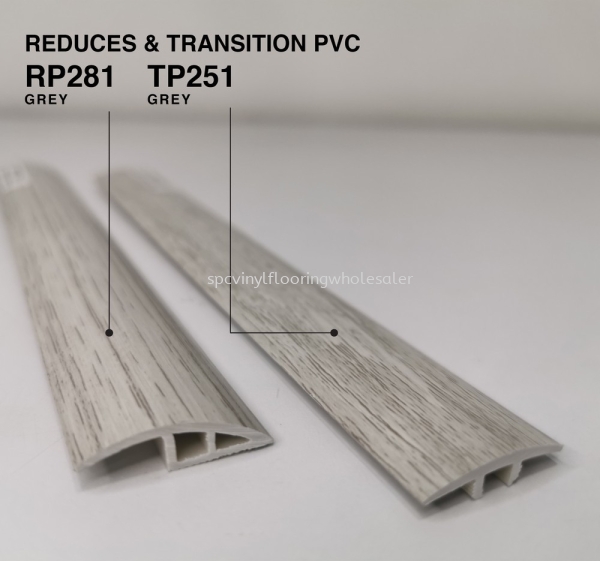 RP281 & TP251 Grey REDUCES & TRANSITION PVC PROFILE PVC Malaysia, Penang Supplier, Suppliers, Supply, Supplies | GH SUCCESS (M) SDN BHD