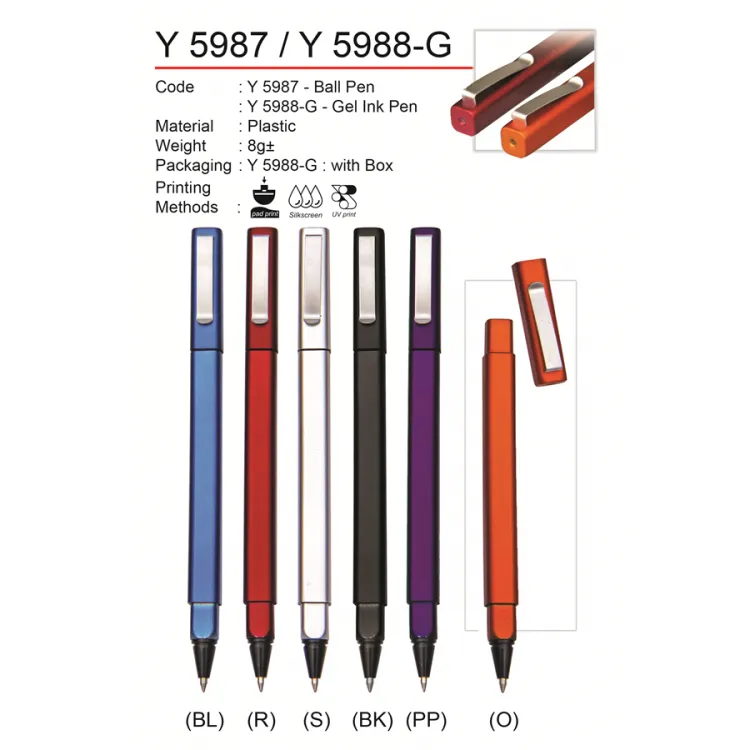 D*Y 5987 / D*Y 5988-G (Plastic Pen) (A)