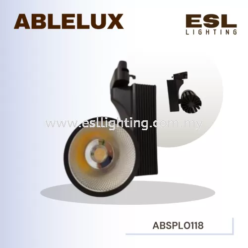 ABLELUX LED Track Spotlight 18W 1620 LUMEN POWER FACTOR 0.9 ISOLATED DRIVER
