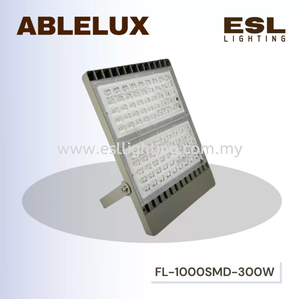 ABLELUX 300W LED FLOODLIGHT / SPOTLIGHT 27000 LUMEN POWER FACTOR 0.95 AC180-260V IP65 OUTDOOR LIGHT