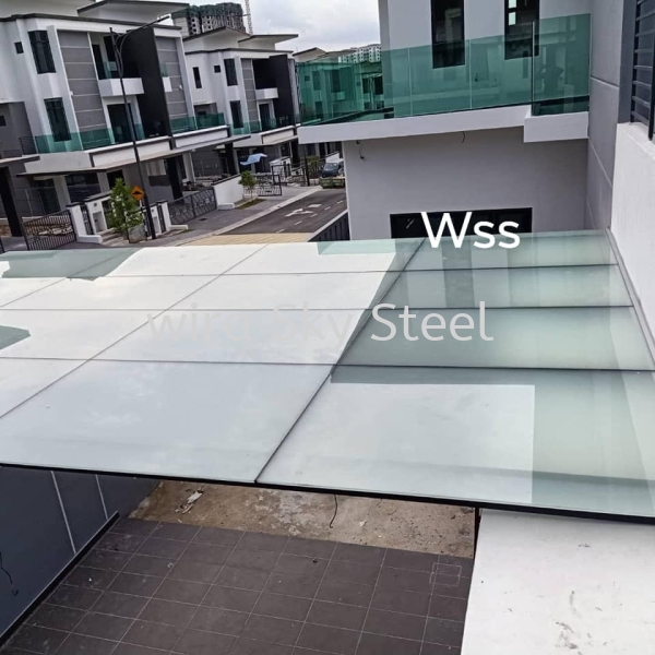 Laminated Glass Roof Roof Glass Roof Canopy Selangor, Malaysia, Kuala Lumpur (KL), Semenyih Supplier, Suppliers, Supply, Supplies | Wira Sky Steel Sdn Bhd