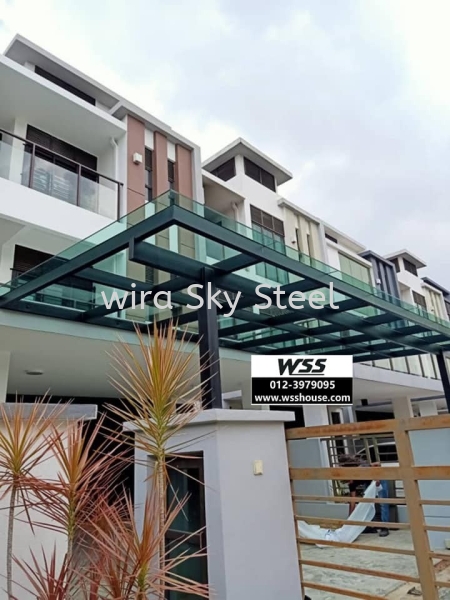 Laminated Glass Roof Roof Glass Roof Canopy Selangor, Malaysia, Kuala Lumpur (KL), Semenyih Supplier, Suppliers, Supply, Supplies | Wira Sky Steel Sdn Bhd