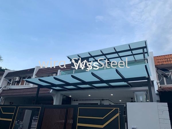 Laminated Glass Roof Roof Glass Roof Canopy Selangor, Malaysia, Kuala Lumpur (KL), Semenyih Supplier, Suppliers, Supply, Supplies | Wira Sky Steel Sdn Bhd