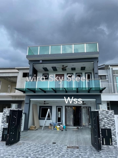 Laminated Glass Roof Roof Glass Roof Canopy Selangor, Malaysia, Kuala Lumpur (KL), Semenyih Supplier, Suppliers, Supply, Supplies | Wira Sky Steel Sdn Bhd