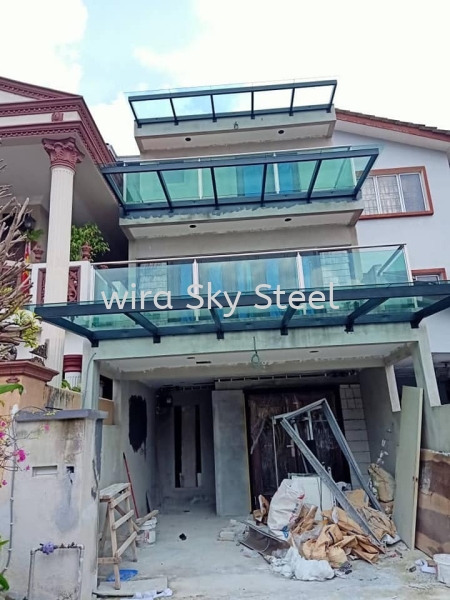 Laminated Glass Roof Roof Glass Roof Canopy Selangor, Malaysia, Kuala Lumpur (KL), Semenyih Supplier, Suppliers, Supply, Supplies | Wira Sky Steel Sdn Bhd