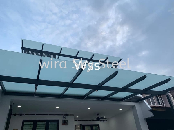 Laminated Glass Roof ROOF GLASS ROOF CANOPY Selangor, Malaysia, Kuala Lumpur (KL), Semenyih Supplier, Suppliers, Supply, Supplies | Wira Sky Steel Sdn Bhd