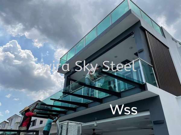 Laminated Glass Roof Roof Glass Roof Canopy Selangor, Malaysia, Kuala Lumpur (KL), Semenyih Supplier, Suppliers, Supply, Supplies | Wira Sky Steel Sdn Bhd