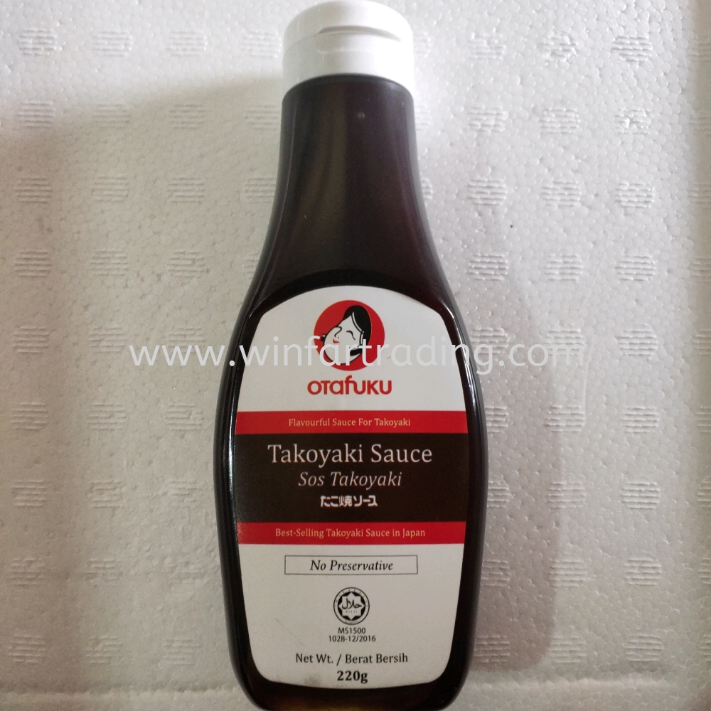 OTAFUKU TAKOYAKI SAUCE HALAL 220G BC 9555875900678 Japanese Seasoning Sauce  Malaysia, Johor Bahru (JB), Masai Supplier, Suppliers, Supply, Supplies |  WIN FAR TRADING SDN BHD