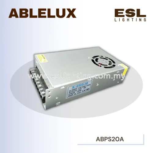 ABLELUX 20A POWER SUPPLY 250W AC 110 / 220V