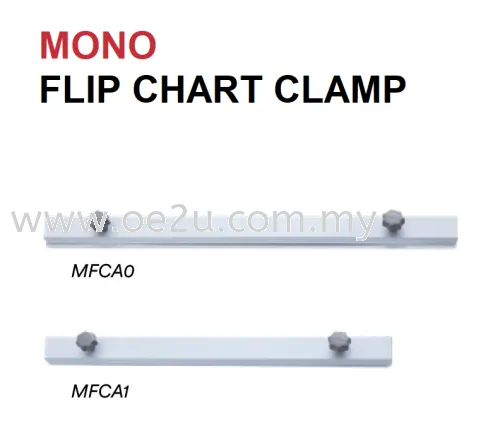 MONO Flip Chart Clamp (For MONO Range Flipchart Only)