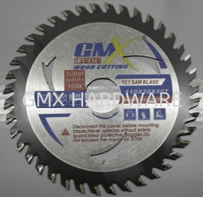 GMX 1.6B ATB WOOD CUTTING TCT SAW BLADE (40 TEETH)