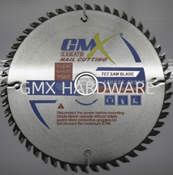 GMX 2.8B ATB NAIL CUTTING TCT SAW BLADE (52 TEETH) NAIL CUTTING Melaka, Malaysia, Batu Berendam Supplier, Suppliers, Supply, Supplies | GMX MACHINERY & HARDWARE TRADING