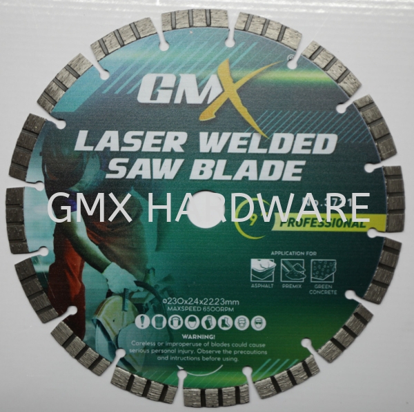 GMX LASER WELDED SAW BLADE NO.3721 9" PROFESSIONAL LASER WELDED SAW BLADE Melaka, Malaysia, Batu Berendam Supplier, Suppliers, Supply, Supplies | GMX MACHINERY & HARDWARE TRADING