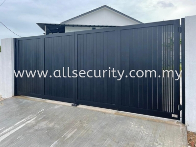 ALUMINIUM TRACKLESS FOLDING GATE