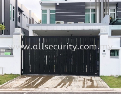 ALUMINIUM TRACKLESS FOLDING GATE