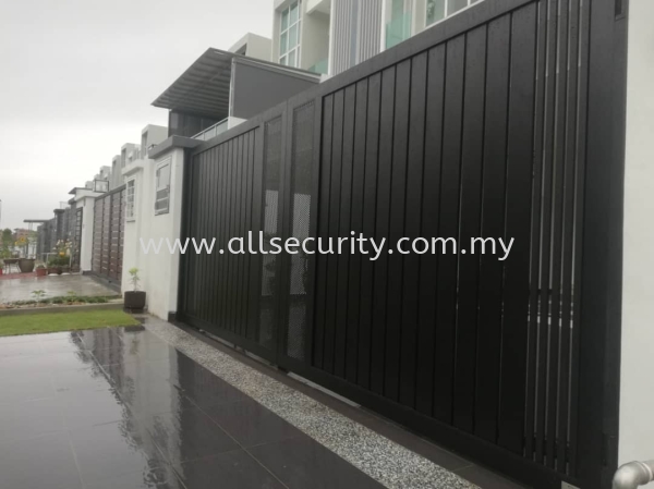 ALUMINIUM SWING GATE Aluminium Swing Gate Aluminium Gate - i-SmartGate Singapore, Johor, Senai, Selangor, Seremban, Malaysia Manufacturer, Supplier, Supply, Supplies | AST Automation Pte Ltd