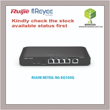 RUIJIE REYEE RG-EG105G: 5 GE Port Gigabit Cloud Managed Router