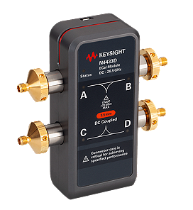 keysight n4433d rf electronic calibration module (ecal), dc/300 khz to 26.5 ghz, 4-ports