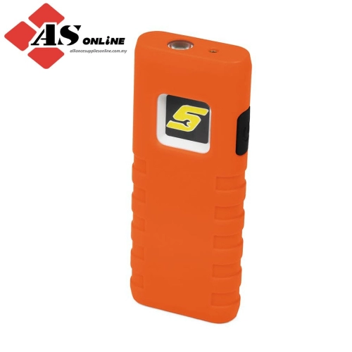 SNAP-ON Rechargeable COB LED Pocket Flood/ Flashlight with Laser Pointer (Orange) / Model: ECSPC022O