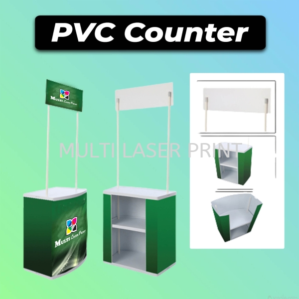 PVC Counter Display Stand / Signage Perlis, Malaysia, Kangar Printing, Services, Supplier, Supply | MULTI LASER PRINT