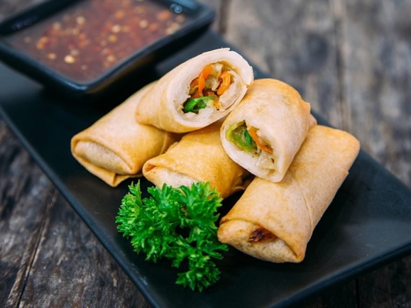 Vegetable Spring Roll 15g / 25g (Vegetarian Friendly) Vegetarian Products Singapore Supplier, Distributor, Importer, Exporter | Arco Marketing Pte Ltd