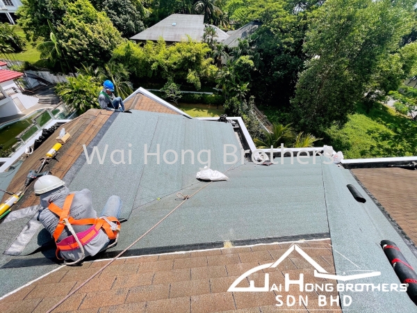  Shingles Roof Upgrade To Torch On Membrane  Selangor, Malaysia, Johor Bahru (JB), Kuala Lumpur (KL), Perak, Penang Services, Contractor, Specialist | Wai Hong Brothers Sdn Bhd