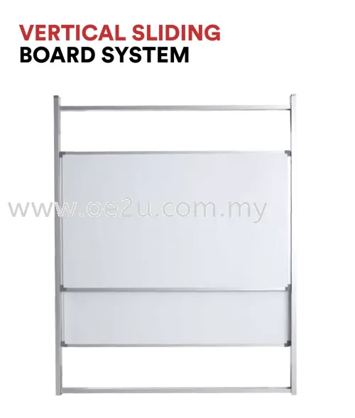Vertical Sliding Board System (Coated Steel Magnetic Surface)