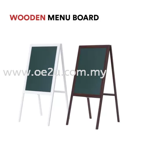 Wooden Menu Board (Single Sided)