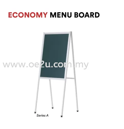 Economy Menu Board (Series A) - Single Sided