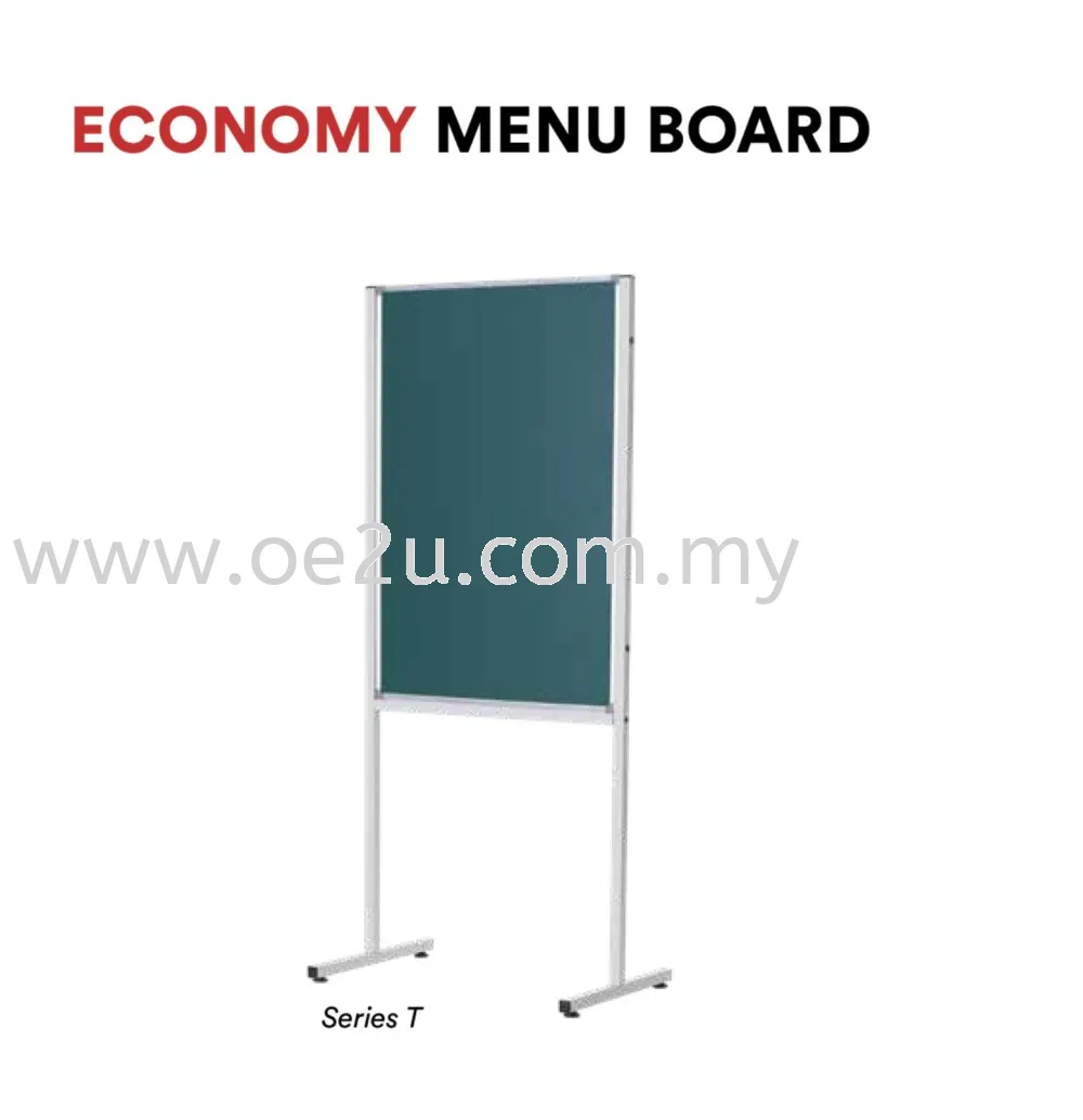 Economy Menu Board (Series T) - Double Sided