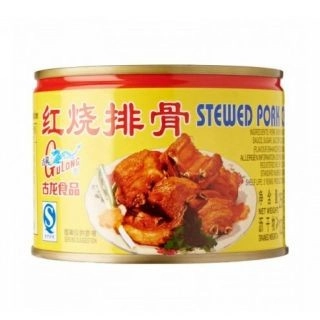 GULONG STEWED PORK CHOP 383G 古龙红烧排骨