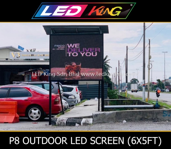 P8 Outdoor LED Signboard Outdoor LED Screen Selangor, Malaysia, Kuala Lumpur (KL), Klang, Petaling Jaya (PJ) Supplier, Suppliers, Supply, Supplies | LEDKING SDN BHD