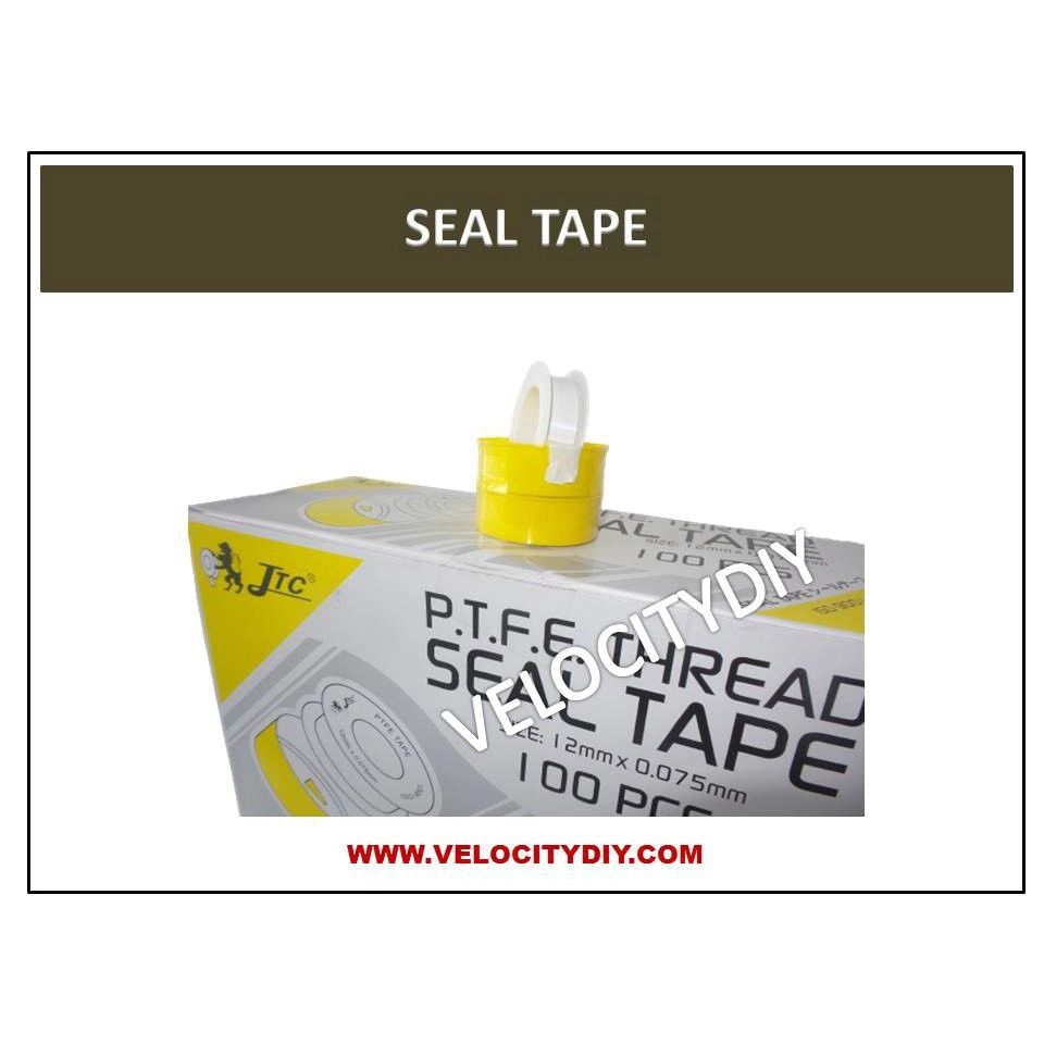 （水喉胶布/白胶布）Plumber's Tape/Sealing Tape/White Tape/Pipe Tape/Teflon Tape/Thread Seal Tape/Tape Putih/Tape Paip