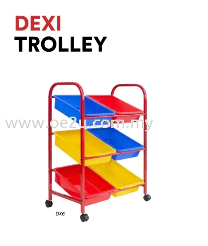 DEXI Trolley (6 Tray)