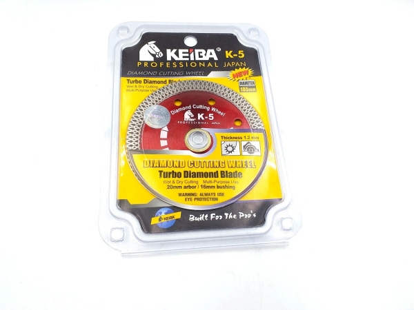 4" KEIBA K5 DIAMOND CUTTING DISC OTHERS HARDWARE Selangor, Malaysia, Kuala Lumpur (KL), Shah Alam Supplier, Suppliers, Supply, Supplies | Sze Chern Hardware Trading Sdn Bhd