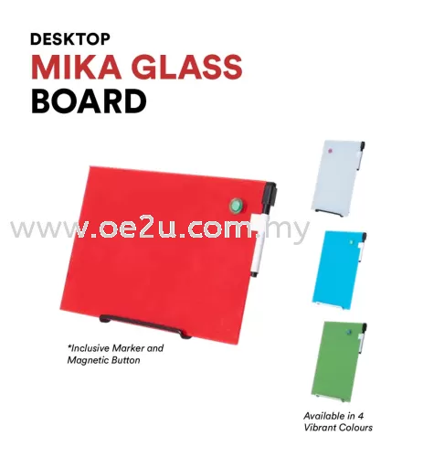 Desktop MIKA Glass Board