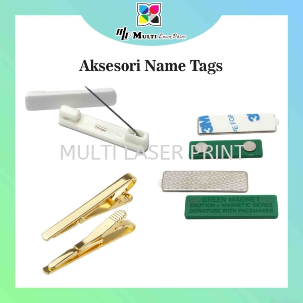 Accessories Name Tag Name Tag / ID Card / Tagging / Door Name Plate Perlis, Malaysia, Kangar Printing, Services, Supplier, Supply | MULTI LASER PRINT
