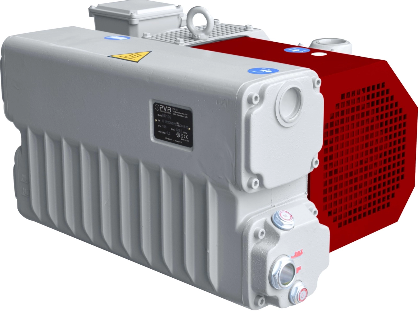 OX  Oil lubricated vane vacuum pumps for oxygen