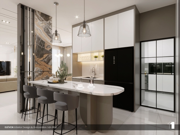  Kitchen Island Design Kitchen Design Johor Bahru, JB, Kulai, Johor. Service, Design, Renovation | Eleven Interior Design & Renovation Sdn Bhd