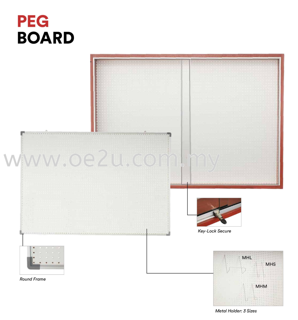 Aluminium Frame Peg Board Office Equipment Kuala Lumpur Kl Malaysia Selangor Cheras Supplier Suppliers Supply Supplies Syarikat Kichong Office Equipment Sdn Bhd
