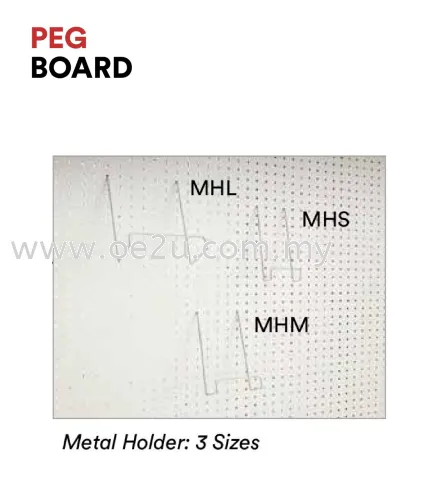 Metal Holder (For PEG Board)