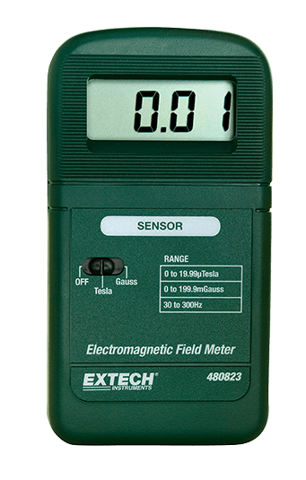extech 480823 : single axis emf/elf meter