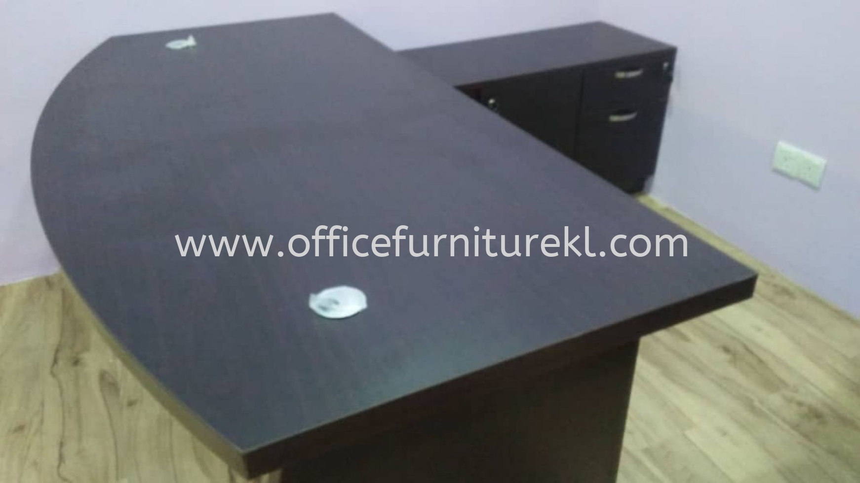 FREE DELIVERY & INSTALLATION QAMAR DIRECTOR OFFICE TABLE AQX 1800 l AQ-YLP 6122 QAMAR SIDE OFFICE CABINET l OFFICE FURNITURE l SEKSYEN 51 l PETALING JAYA l TOP 10 POPULAR ITEM