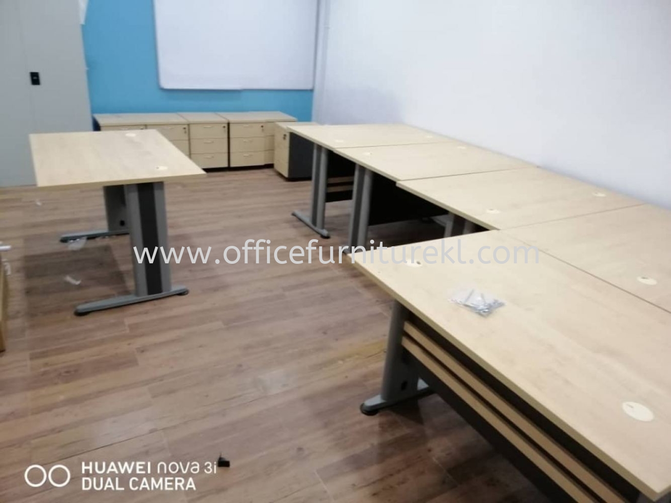 FREE DELIVERY & INSTALLATION TITUS EXECUTIVE OFFICE TABLE ATT 128 l RECTANGULAR TABLE OFFICE FURNITURE l SS16 l SUBANG JAYA l TOP 10 POPULAR ITEM